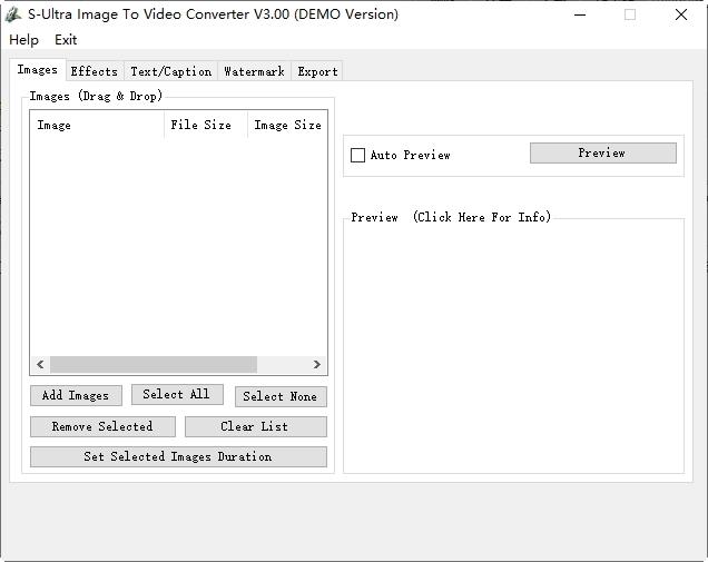 ImageToVideoSlideshow,图片转幻灯.